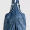 7-15yrs | embroidered denim dungarees 7-15yrs | embroidered denim dungarees