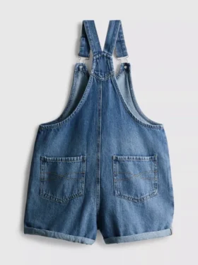 7-15yrs | embroidered denim dungarees 7-15yrs | embroidered denim dungarees