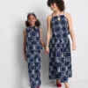 7-15yrs | embroidered sleeveless blouse