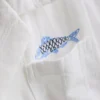 7-15yrs | fish embroidered shirt 7-15yrs | fish embroidered shirt