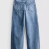 7-15yrs | floral bow embroidered wide leg jeans 7-15yrs | floral bow embroidered wide leg jeans