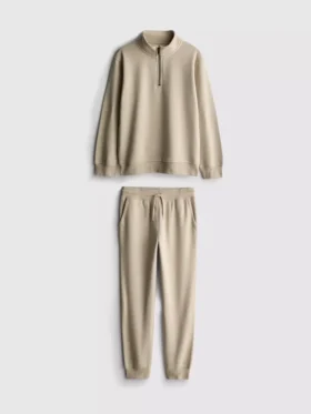 7-15yrs | funnel neck sweatshirt and sweatpants set