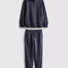 7-15yrs | funnel neck sweatshirt and sweatpants set 7-15yrs | funnel neck sweatshirt and sweatpants set