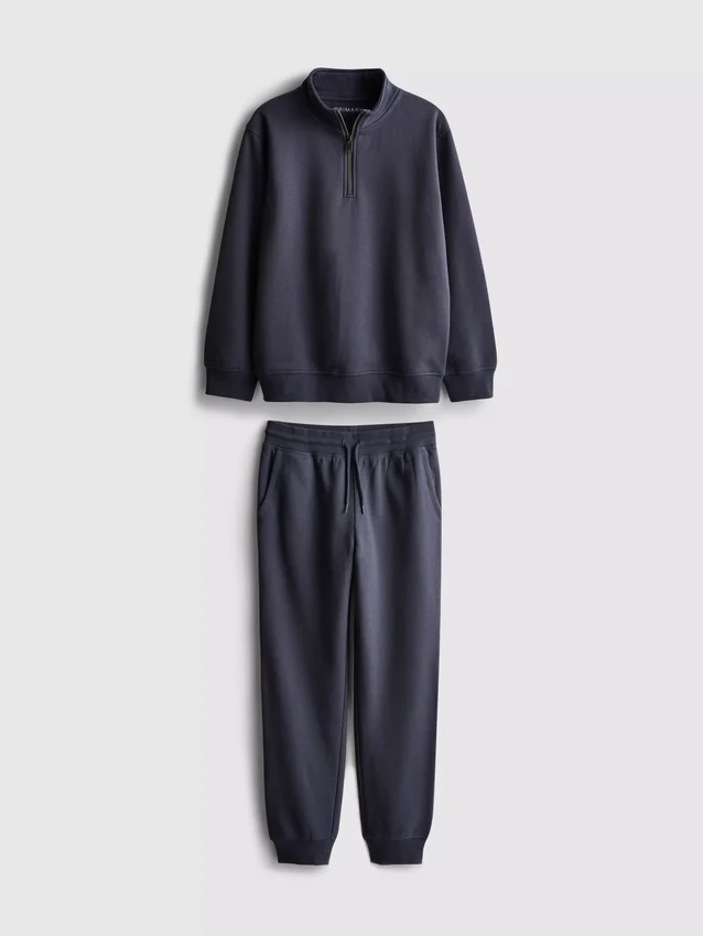 7-15yrs | funnel neck sweatshirt and sweatpants set 7-15yrs | funnel neck sweatshirt and sweatpants set