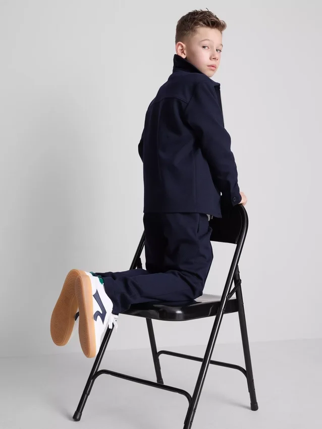 7-15yrs | jacquard zip-up jacket and joggers set 7-15yrs | jacquard zip-up jacket and joggers set