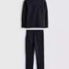 7-15yrs | jacquard zip-up jacket and joggers set 7-15yrs | jacquard zip-up jacket and joggers set
