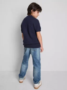 7-15yrs | knit polo shirt