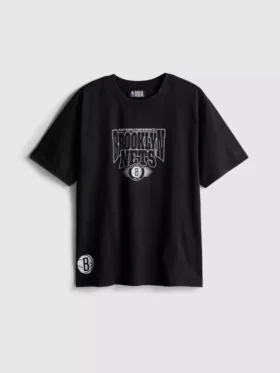 7-15yrs | nba brooklyn nets t-shirt