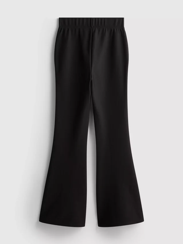 7-15yrs | ottoman textured flare leggings 7-15yrs | ottoman textured flare leggings