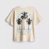 7-15yrs | palm tree graphic textured t-shirt 7-15yrs | palm tree graphic textured t-shirt
