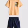 7-15yrs | pokamon t-shirt and shorts set 7-15yrs | pokamon t-shirt and shorts set