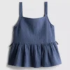 7-15yrs | shirred bow blouse
