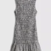 7-15yrs | shirred gingham sleeveless dress 7-15yrs | shirred gingham sleeveless dress