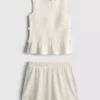 7-15yrs | shirred sleeveless top and shorts set 7-15yrs | shirred sleeveless top and shorts set