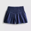 7-15yrs | shirred waist shorts