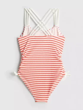 7-15yrs | stripe ruched swimsuit 7-15yrs | stripe ruched swimsuit