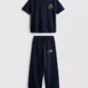 7-15yrs | t-shirt and wide-leg joggers set 7-15yrs | t-shirt and wide-leg joggers set
