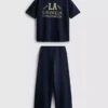7-15yrs | t-shirt and wide-leg joggers set 7-15yrs | t-shirt and wide-leg joggers set