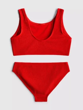 7-15yrs | textured bikini