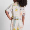 7-15yrs | tie detail shirt and shorts set