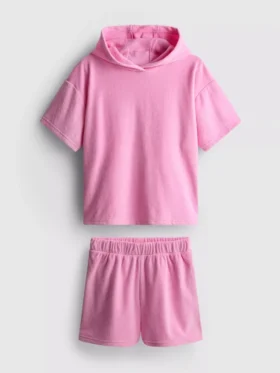 7-15yrs | towel hoodie and shorts set 7-15yrs | towel hoodie and shorts set