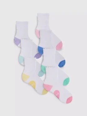 7pk days of the week ankle socks