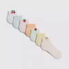 7pk fruit quarter crew socks 7pk fruit quarter crew socks