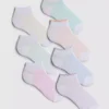 7pk multicolor stripe ankle socks 7pk multicolor stripe ankle socks