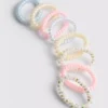 8pk spiral hair bands
