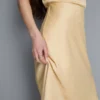 A-line satin maxi skirt A-line satin maxi skirt