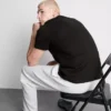 A regular-fit t-shirt with short sleeves and a crew neckline