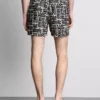 Abstract-print swim shorts Abstract-print swim shorts
