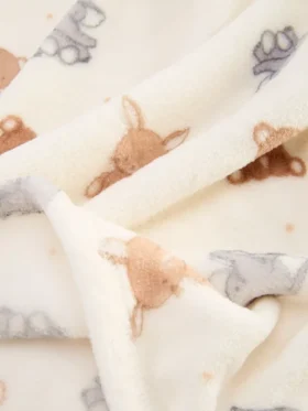 Animal fleece baby blanket Animal fleece baby blanket
