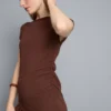 Asymmetric crinkle top Asymmetric crinkle top