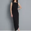 Asymmetric jersey midi skirt Asymmetric jersey midi skirt