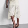 Asymmetrical hem lace skirt Asymmetrical hem lace skirt