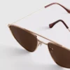Aviator-style metal frame sunglasses Aviator-style metal frame sunglasses