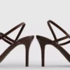 Barely there heeled sandals