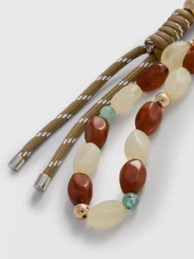 Beaded charm keychain Beaded charm keychain