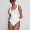 Beaded pearl bride swimsuit Beaded pearl bride swimsuit