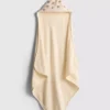 Bear-print hooded towel Bear-print hooded towel