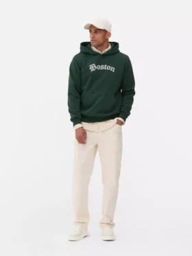 Boston graphic hoodie