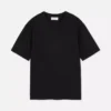 Bound-neck relaxed-fit cotton t-shirt Bound-neck relaxed-fit cotton t-shirt