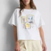 Boxy cotton graphic tee Boxy cotton graphic tee