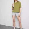 Boxy crew neck cotton tee Boxy crew neck cotton tee