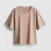 Boxy crew neck cotton tee Boxy crew neck cotton tee