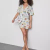 Boyfriend shorty pajamas Boyfriend shorty pajamas