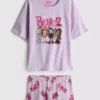 Bratz cotton graphic shorty pajamas Bratz cotton graphic shorty pajamas
