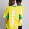 Brazil short sleeve mesh t-shirt Brazil short sleeve mesh t-shirt