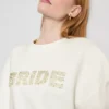 Bridal embroidered sequin sweatshirt Bridal embroidered sequin sweatshirt